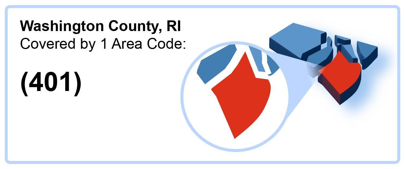 401_Area_Code_in_Washington_County_Rhode Island